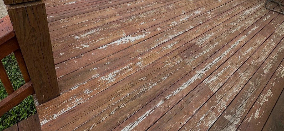 Why Is My Deck Stain Peeling? 6 Common Causes